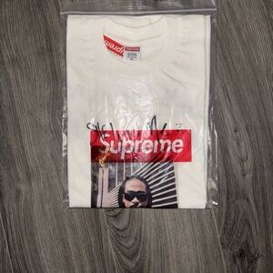 Supreme White Graphic T-Shirt Max B